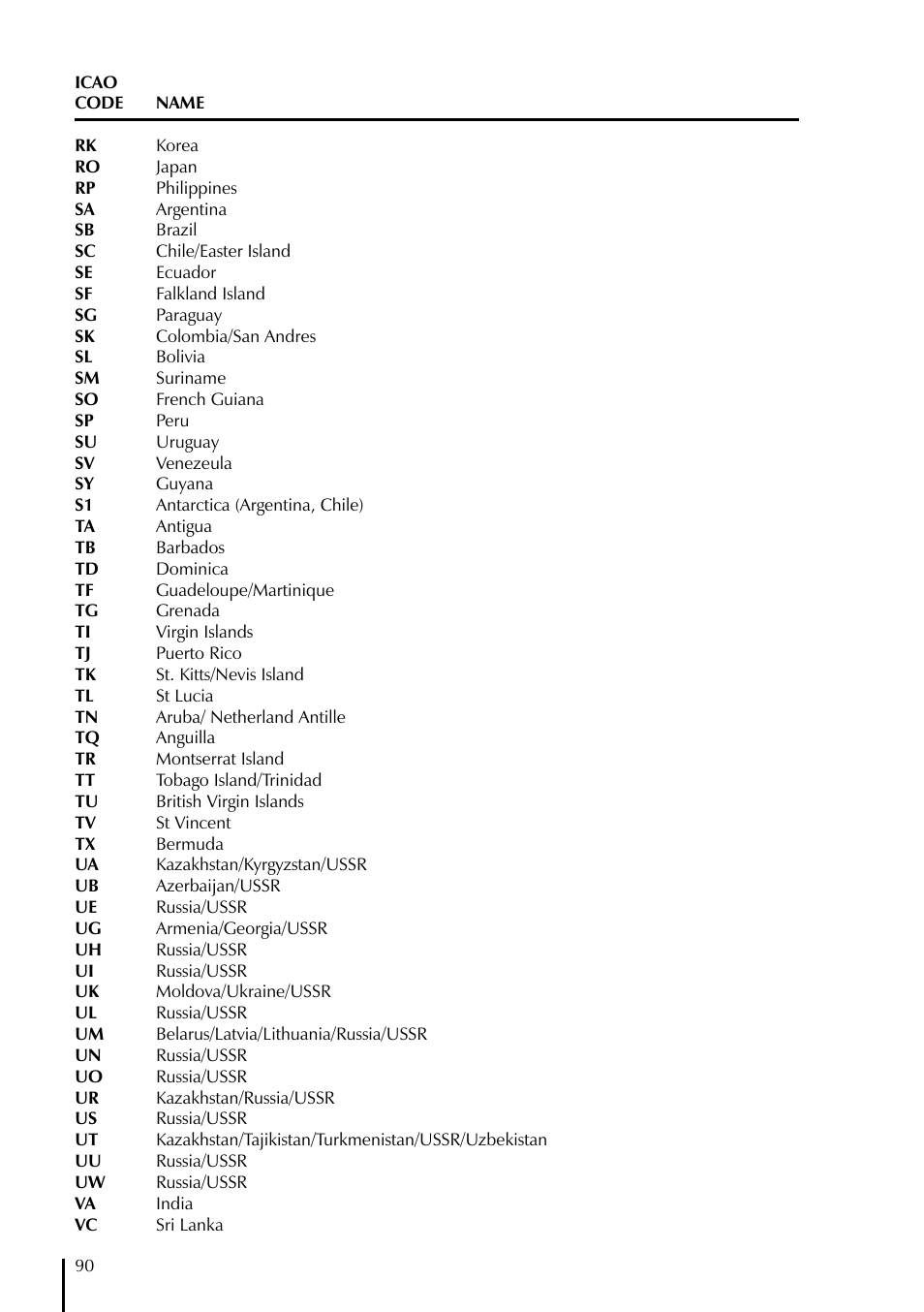 AvMap GeoPilot II Plus User Manual | Page 90 / 94