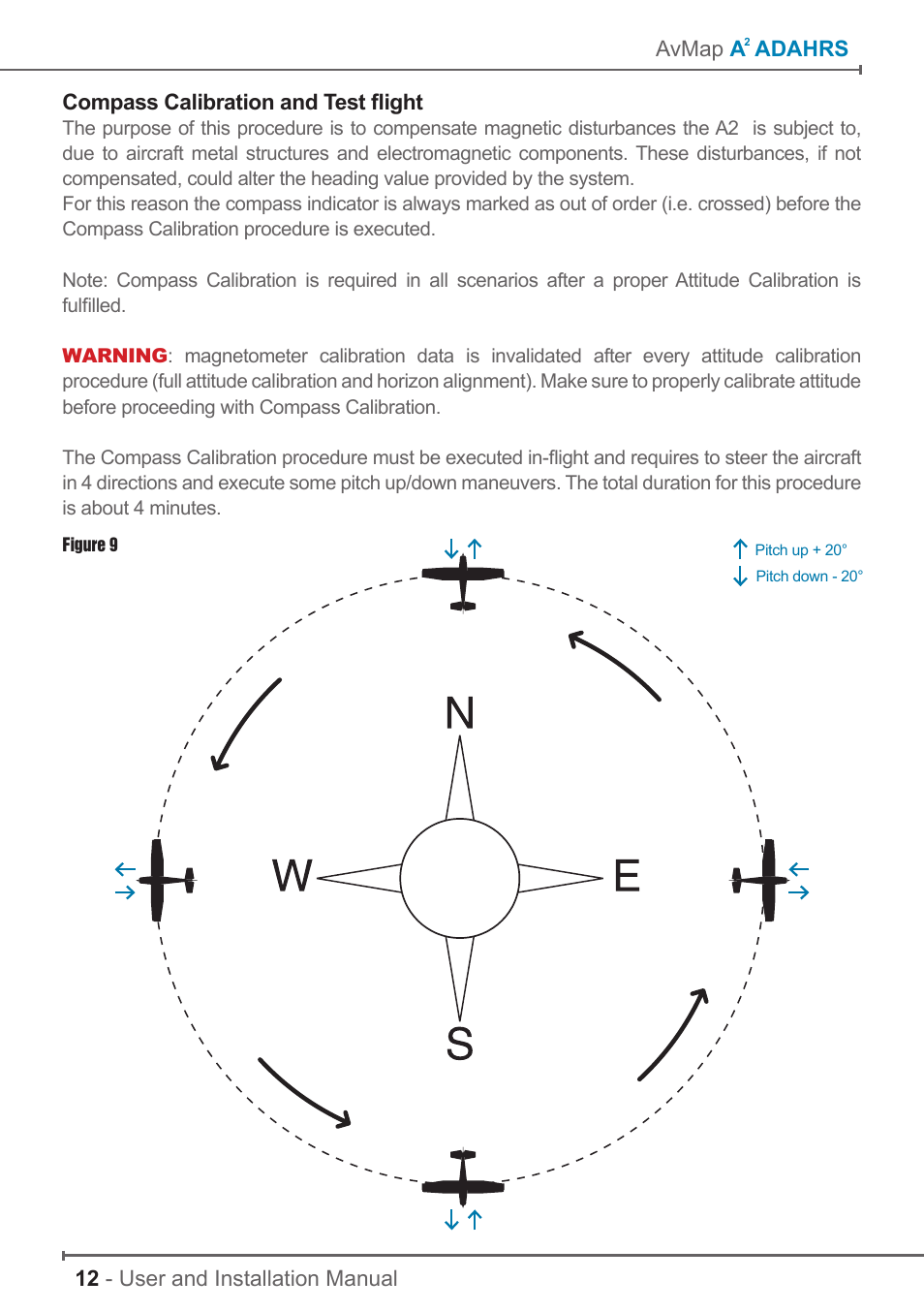 AvMap A2 ADAHRS User Manual | Page 12 / 16
