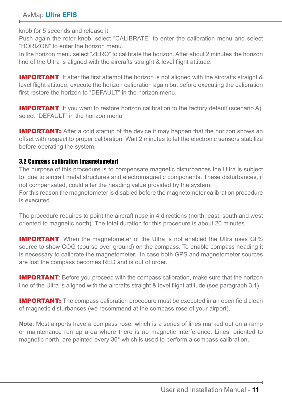 AvMap ULTRA UX0EFS3XAM User Manual | Page 11 / 24