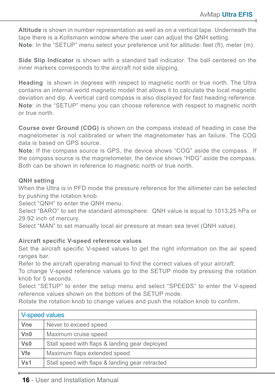 AvMap ULTRA UX0EFS3XAM User Manual | Page 16 / 24