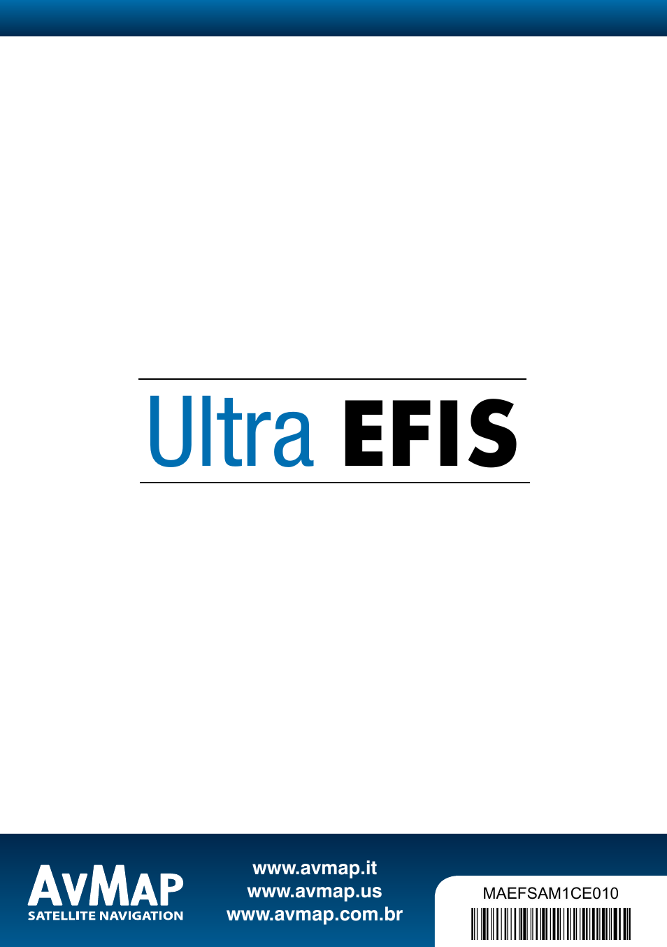 Ultra efis | AvMap ULTRA UX0EFS3XAM User Manual | Page 24 / 24