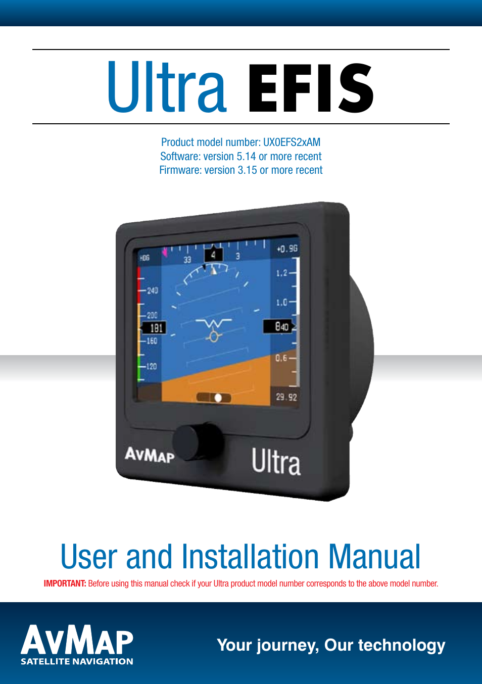 AvMap ULTRA UX0EFS2XAM User Manual | 24 pages