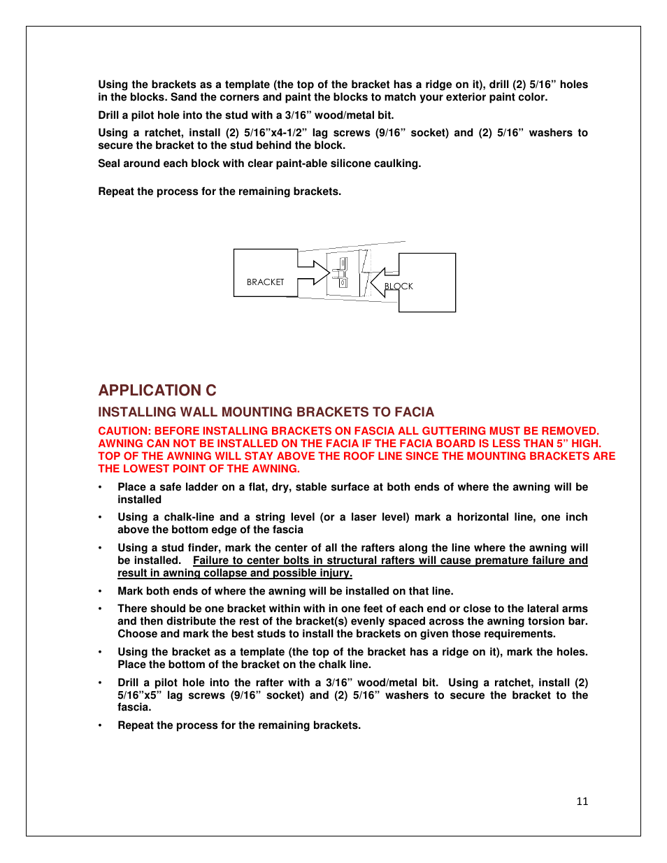 Application c | Awntech DESTIN User Manual | Page 11 / 35