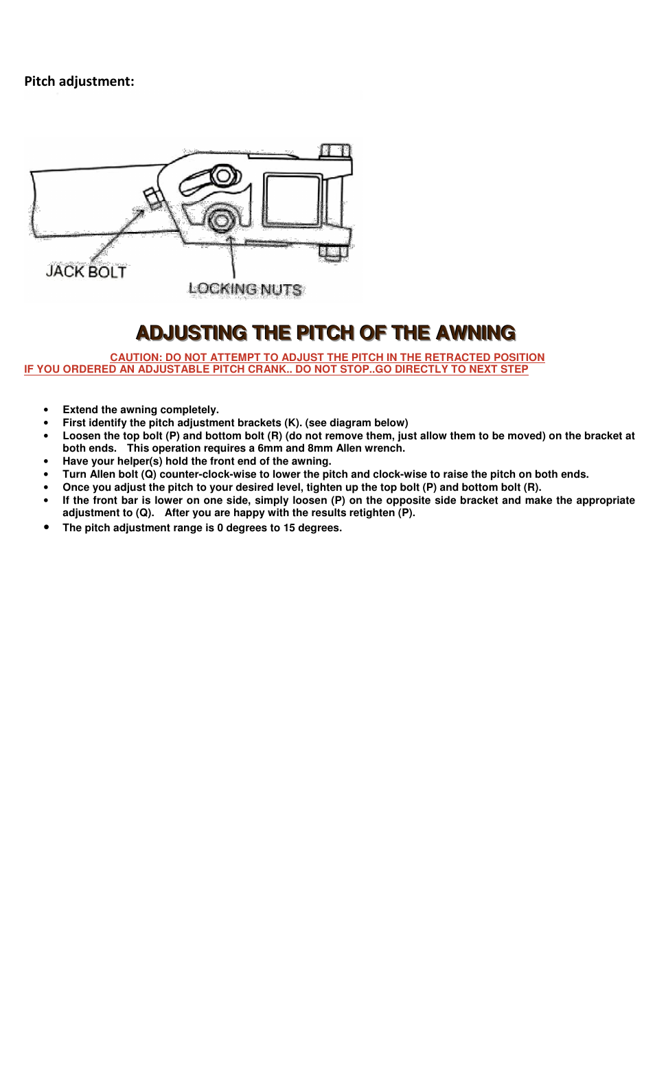 Awntech California User Manual | Page 6 / 8