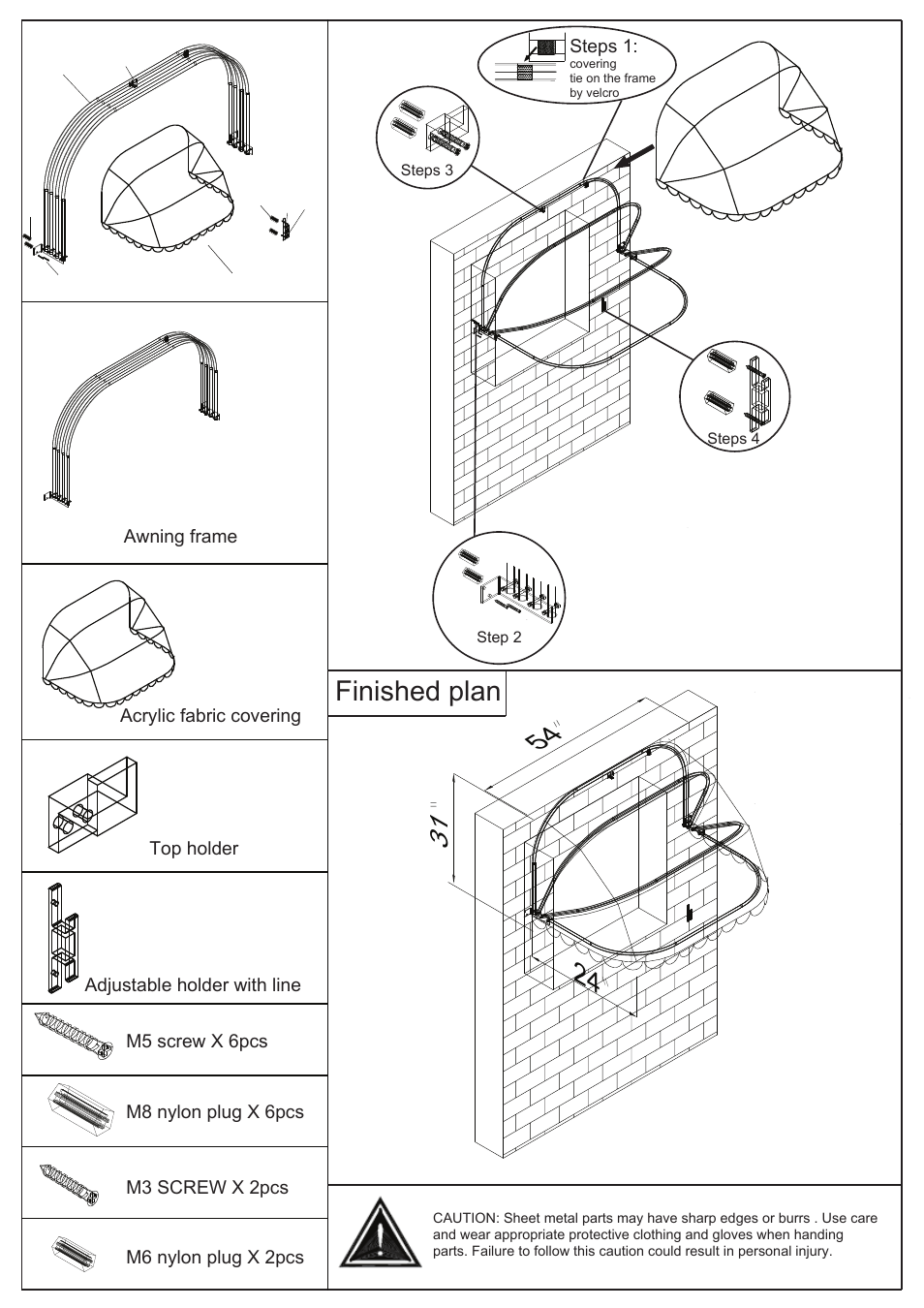 Awntech Georgia User Manual | 1 page