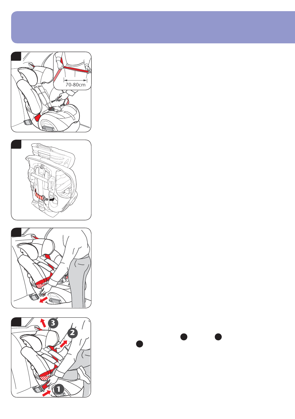 Britax_hi_res_web_62, Montere barnesetet (vendt forover) med sele | Britax Multi-Tech BB0-702-00 User Manual | Page 62 / 84