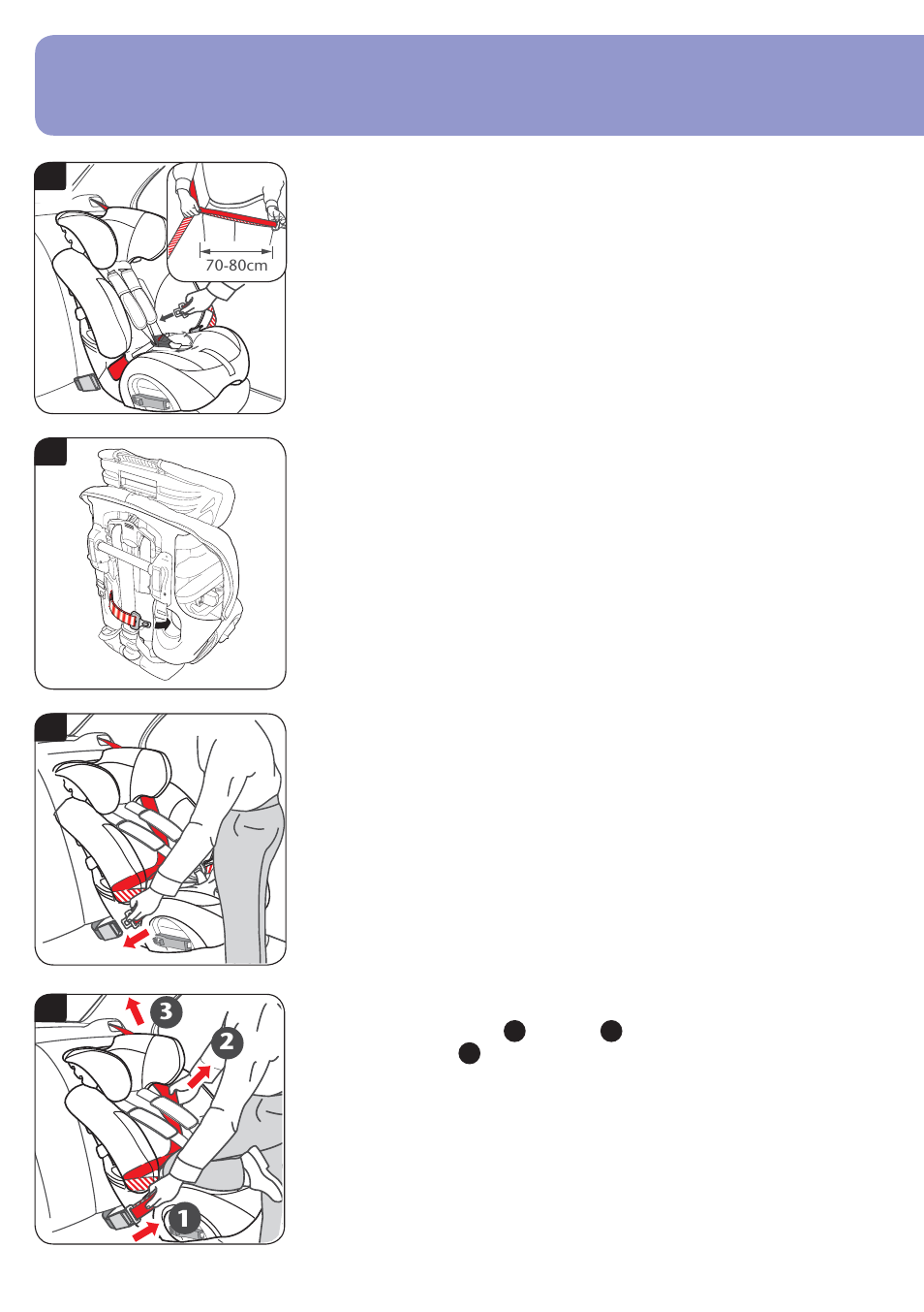 Britax_hi_res_web_78, Montera bilbarnstolen (framåtvänd) med bälte | Britax Multi-Tech BB0-702-00 User Manual | Page 78 / 84