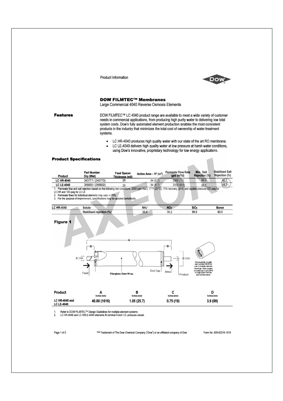 Lc hr-4040-optional | AXEON R1-Series User Manual | Page 14 / 58