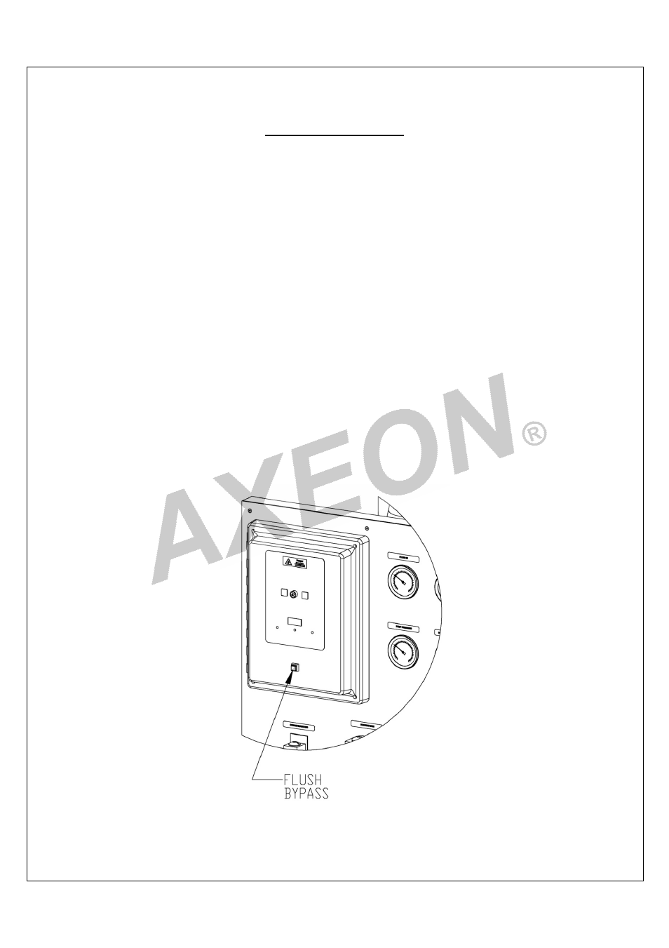 System purging | AXEON R1-Series User Manual | Page 21 / 58