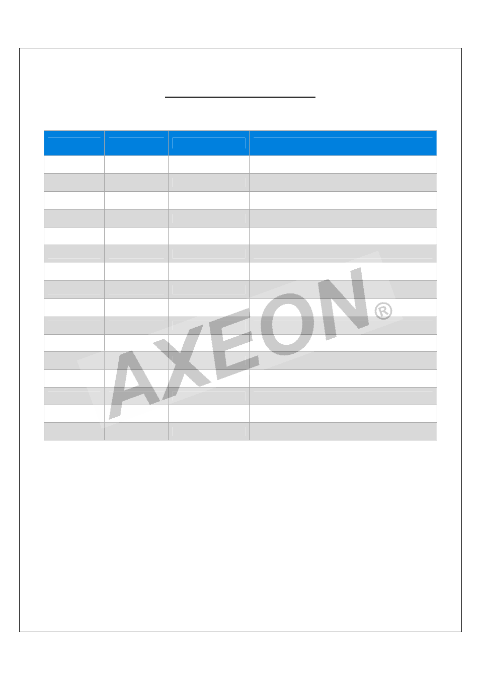 AXEON R1-Series User Manual | Page 42 / 58