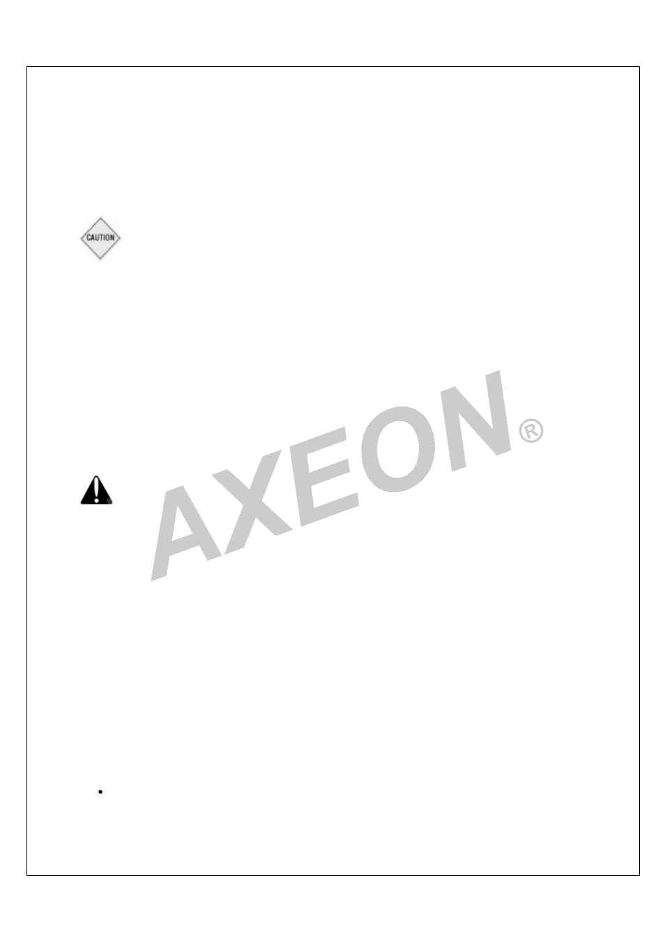 Concentrate (waste water) connection, Electrical, Pre-filtration | Pump | AXEON R1-Series User Manual | Page 7 / 58