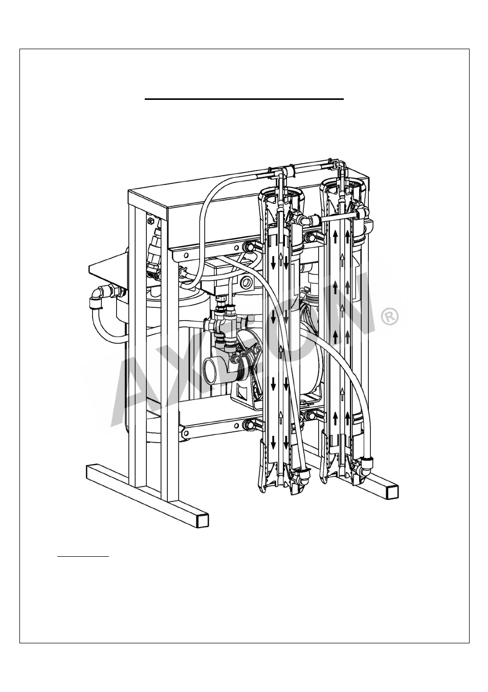 At-500 membrane flow diagram | AXEON AT-Series User Manual | Page 17 / 45