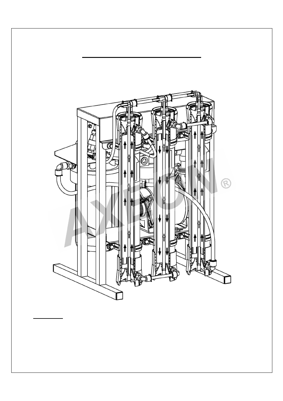 At-1000 membrane flow diagram | AXEON AT-Series User Manual | Page 18 / 45