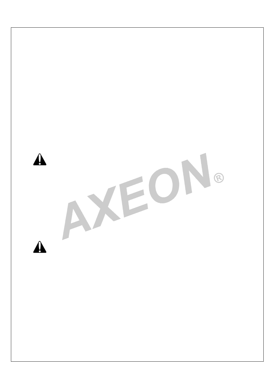 AXEON AT-Series User Manual | Page 23 / 45