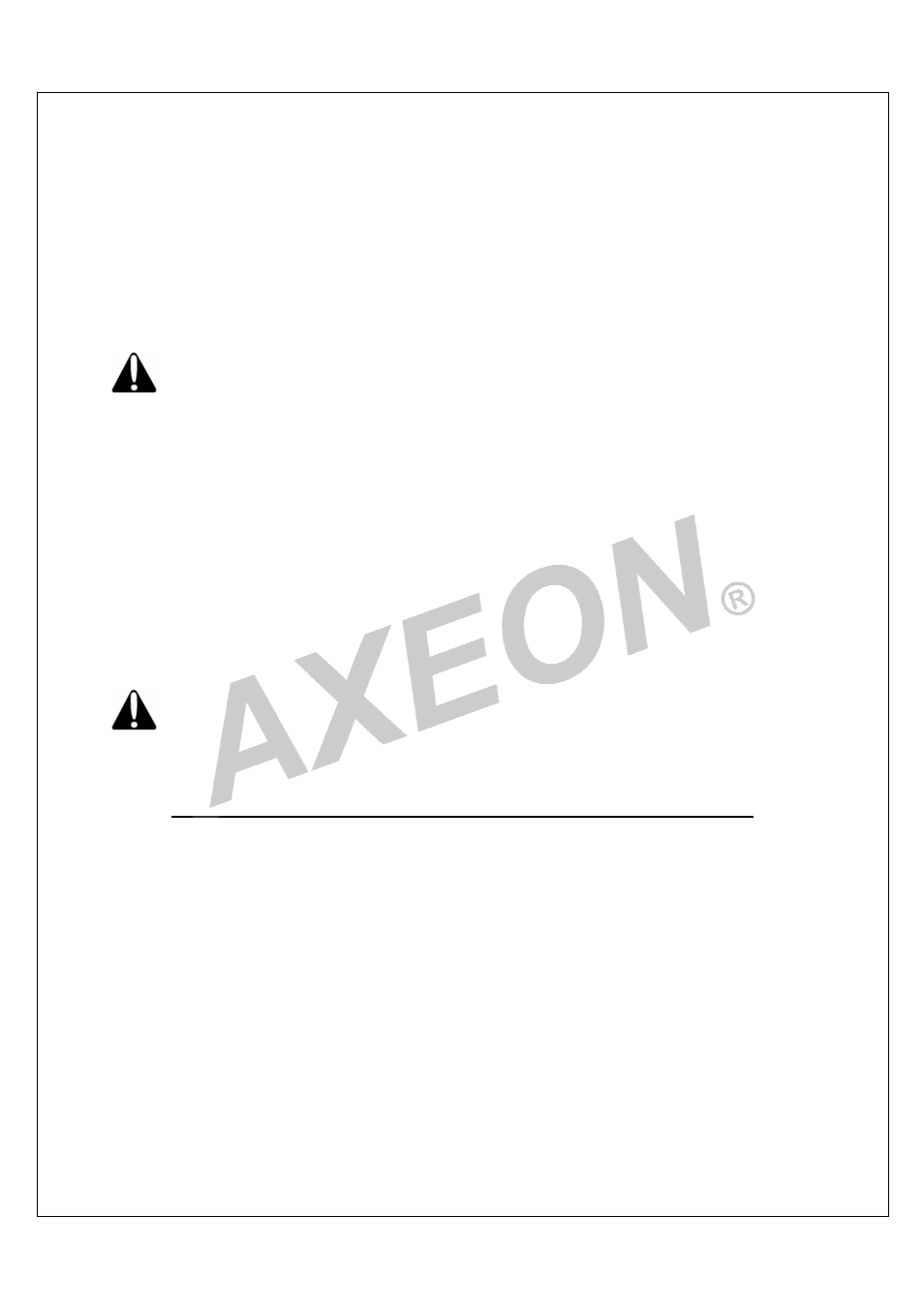 System requirements and operation guidelines | AXEON AT-Series User Manual | Page 6 / 45