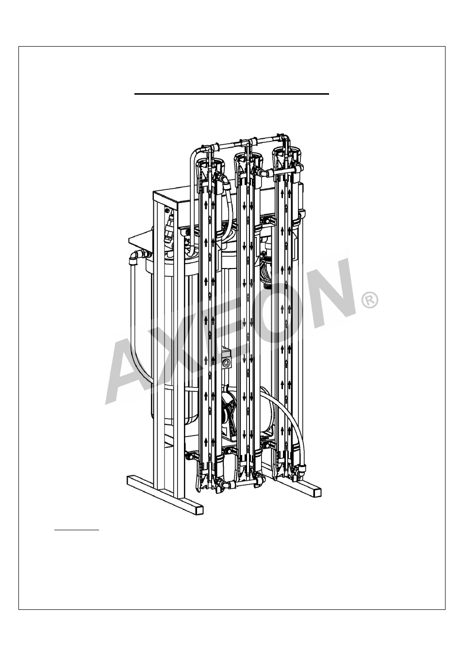 Bt-2000 membrane flow diagram | AXEON BT-Series User Manual | Page 19 / 48