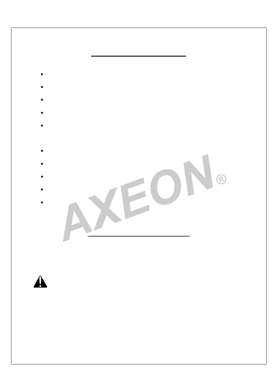 AXEON BT-Series User Manual | Page 23 / 48