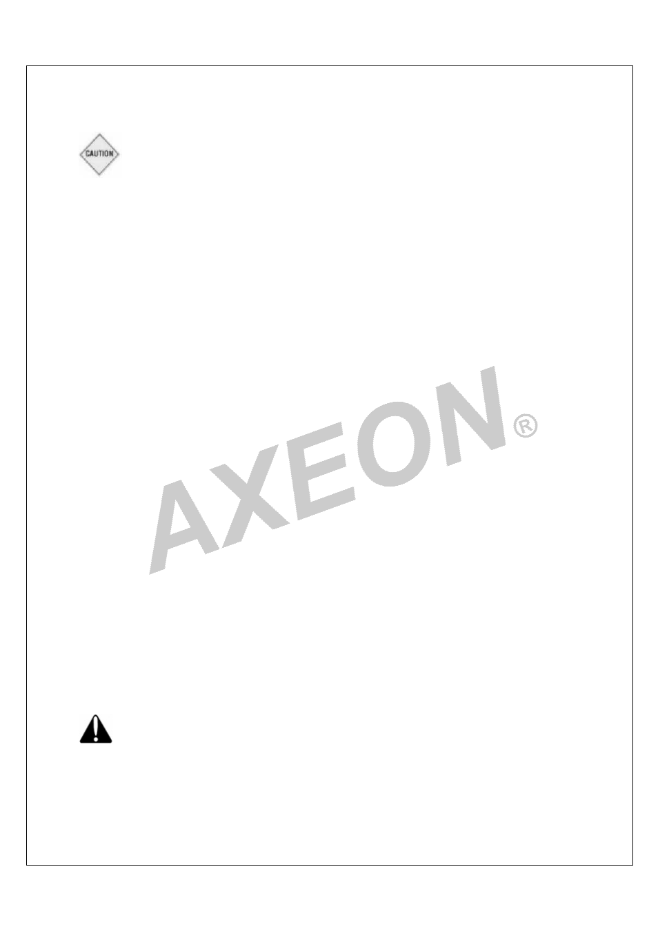AXEON BT-Series User Manual | Page 27 / 48