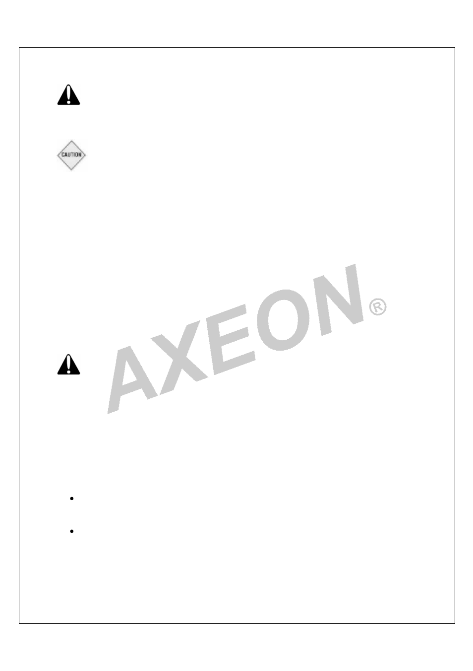 AXEON DT-Series User Manual | Page 8 / 55