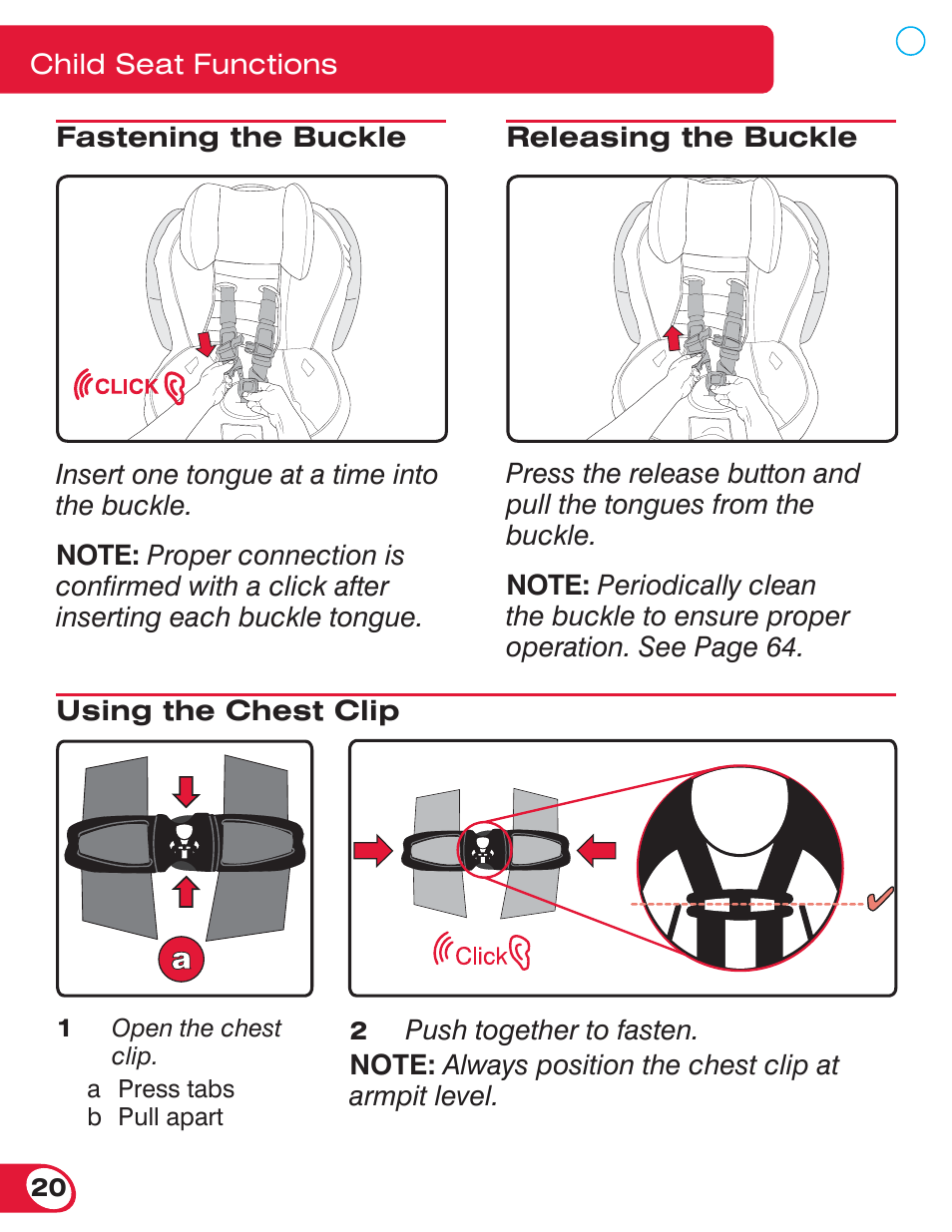 Britax ADVOCATE 70 CS User Manual | Page 22 / 72