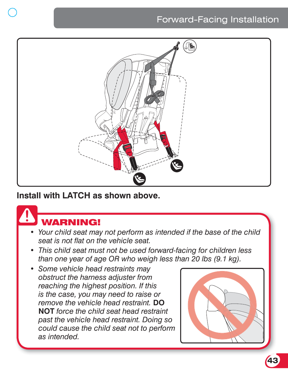 Britax ADVOCATE 70 CS User Manual | Page 45 / 72