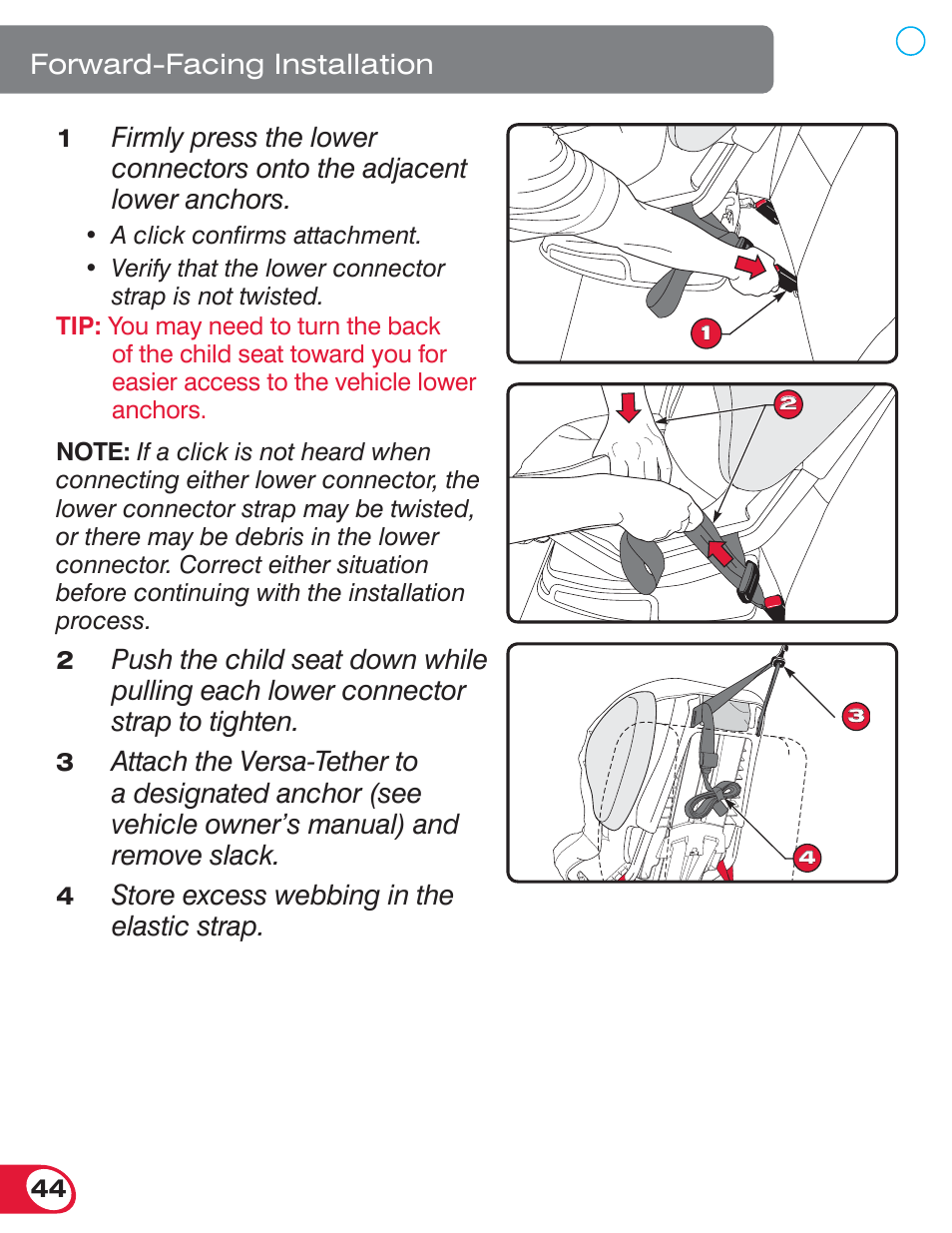 Britax ADVOCATE 70 CS User Manual | Page 46 / 72