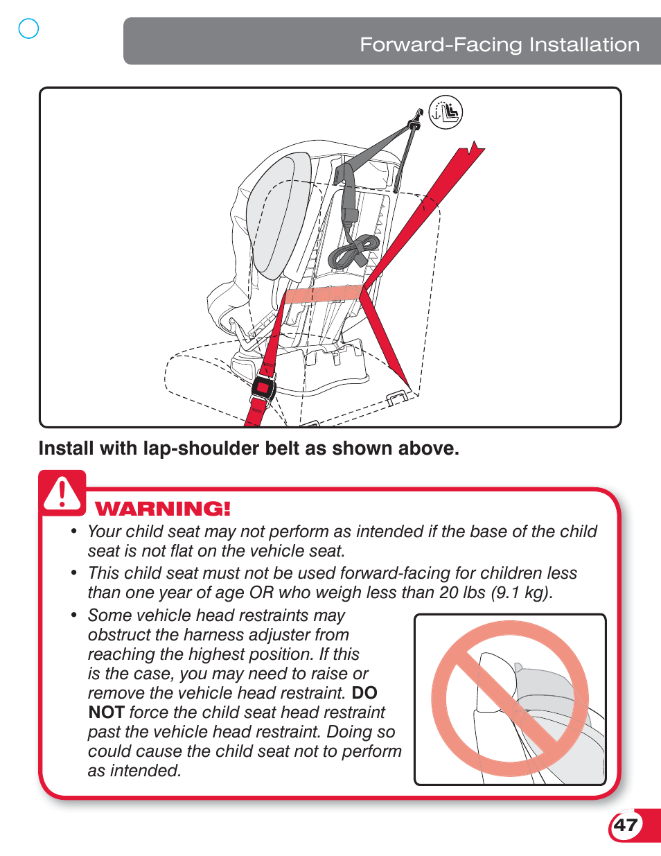Britax ADVOCATE 70 CS User Manual | Page 49 / 72