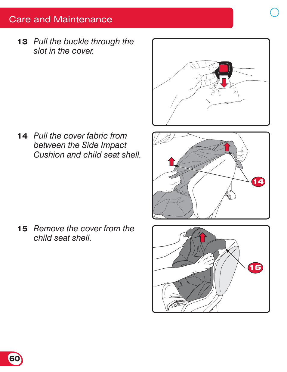 Britax ADVOCATE 70 CS User Manual | Page 62 / 72