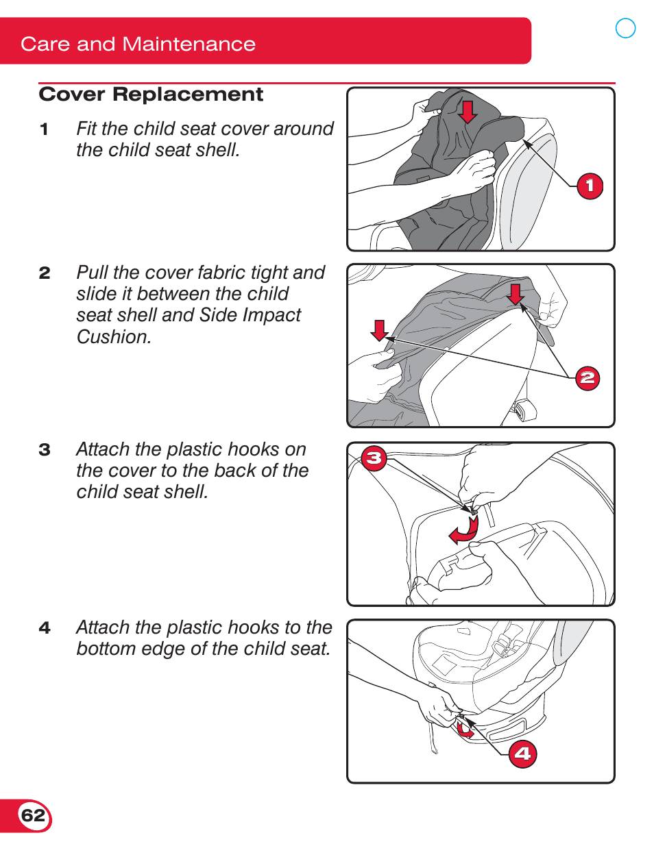 Britax ADVOCATE 70 CS User Manual | Page 64 / 72