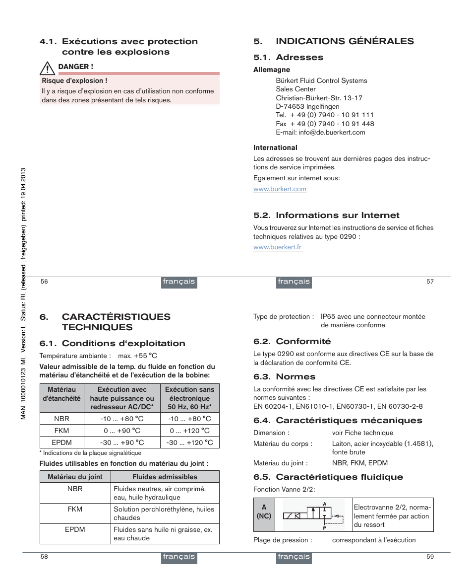 AXEON Burkert-Series User Manual | Page 17 / 21