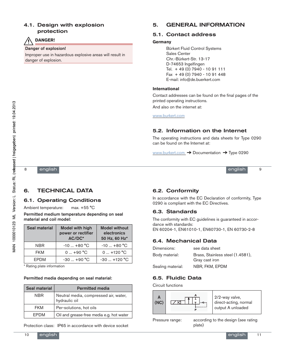 AXEON Burkert-Series User Manual | Page 3 / 21
