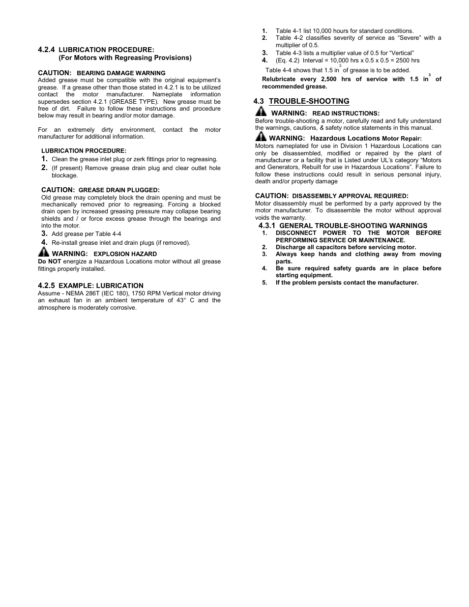 AXEON Marathon Motor User Manual | Page 12 / 15