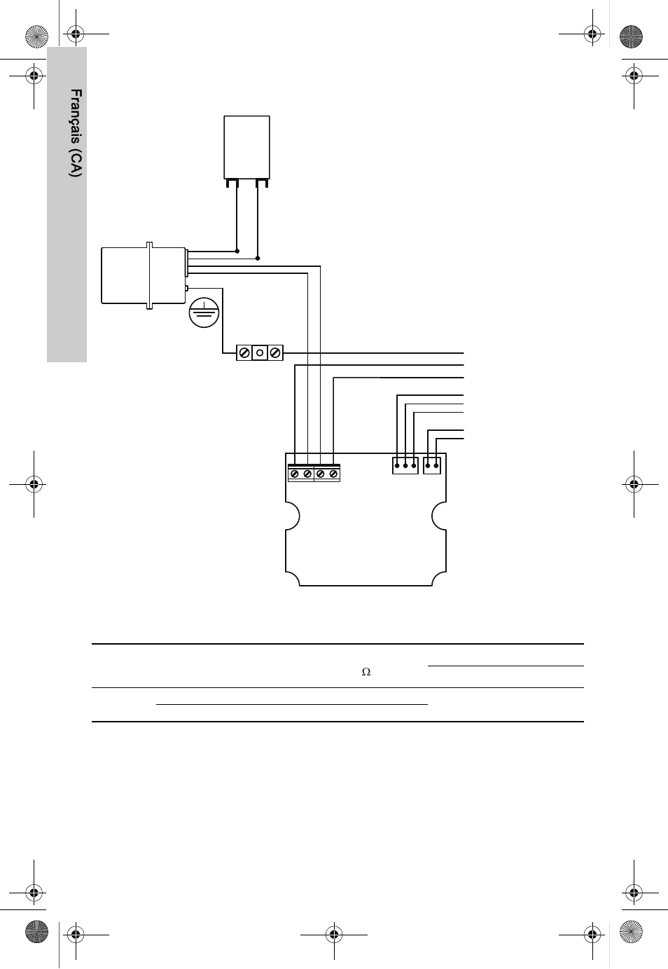 Mesure de la résistance d'enroulement, Français (ca) | AXEON Grundfos MQ-Series User Manual | Page 52 / 68
