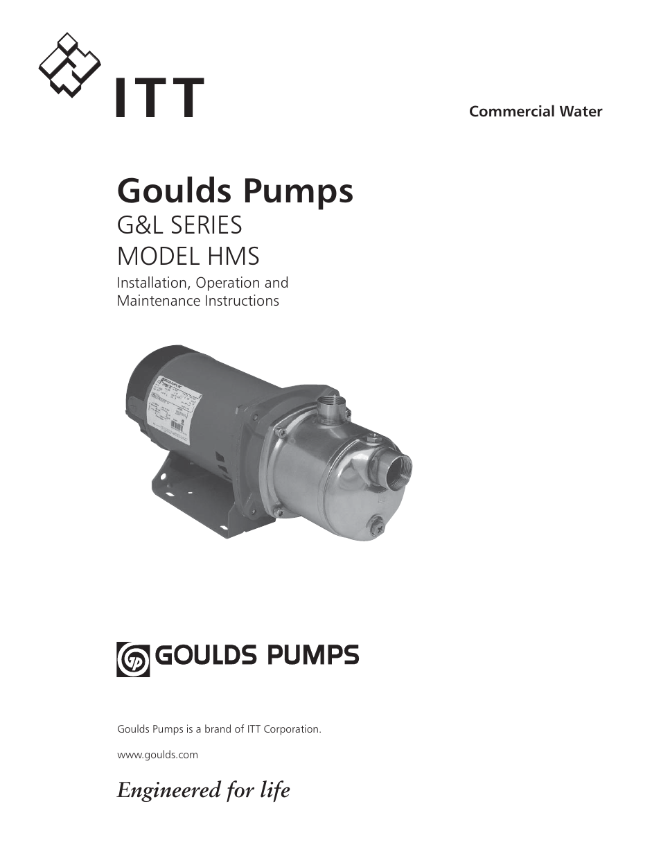 AXEON Goulds HMS-Series User Manual | 24 pages