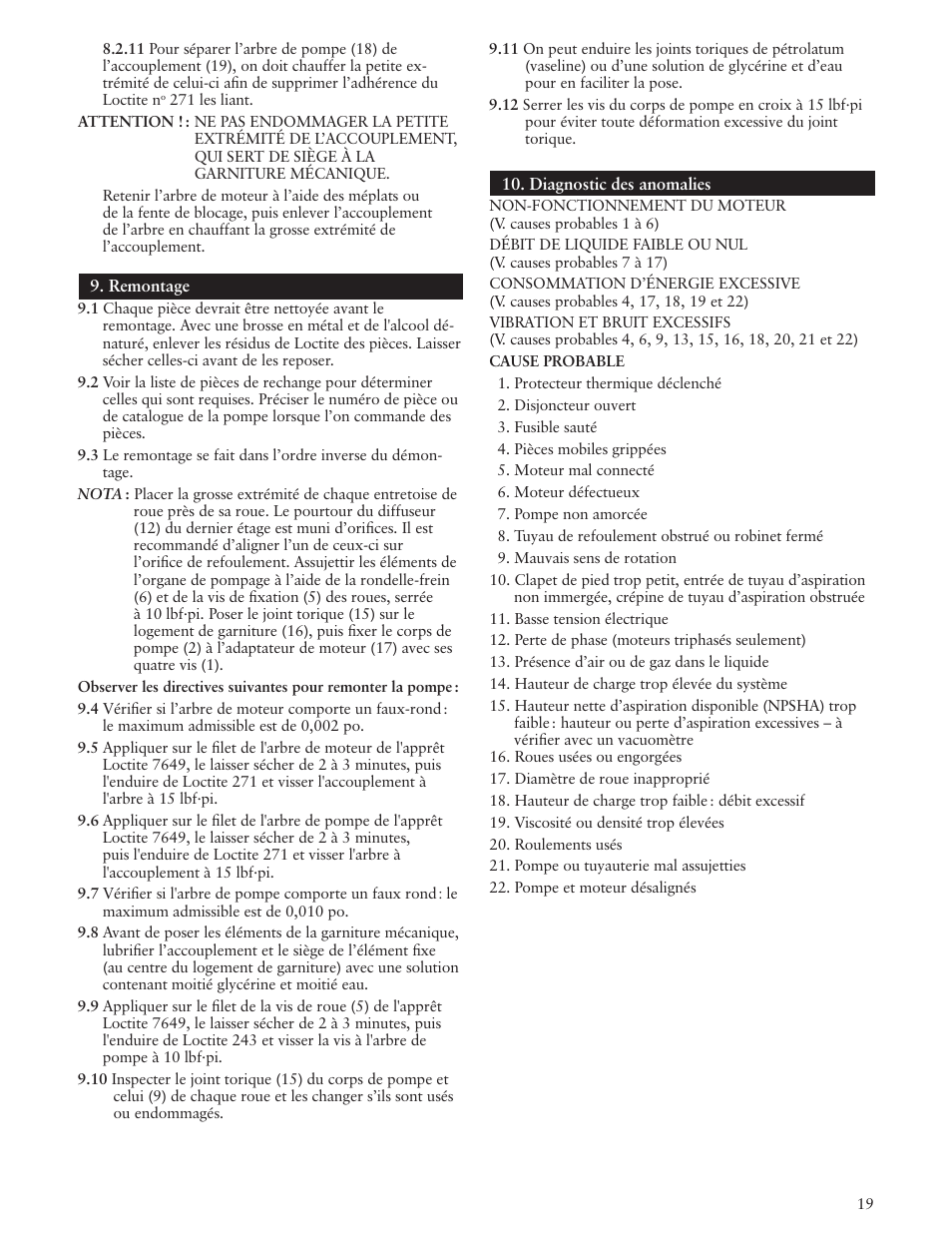 AXEON Goulds HMS-Series User Manual | Page 19 / 24