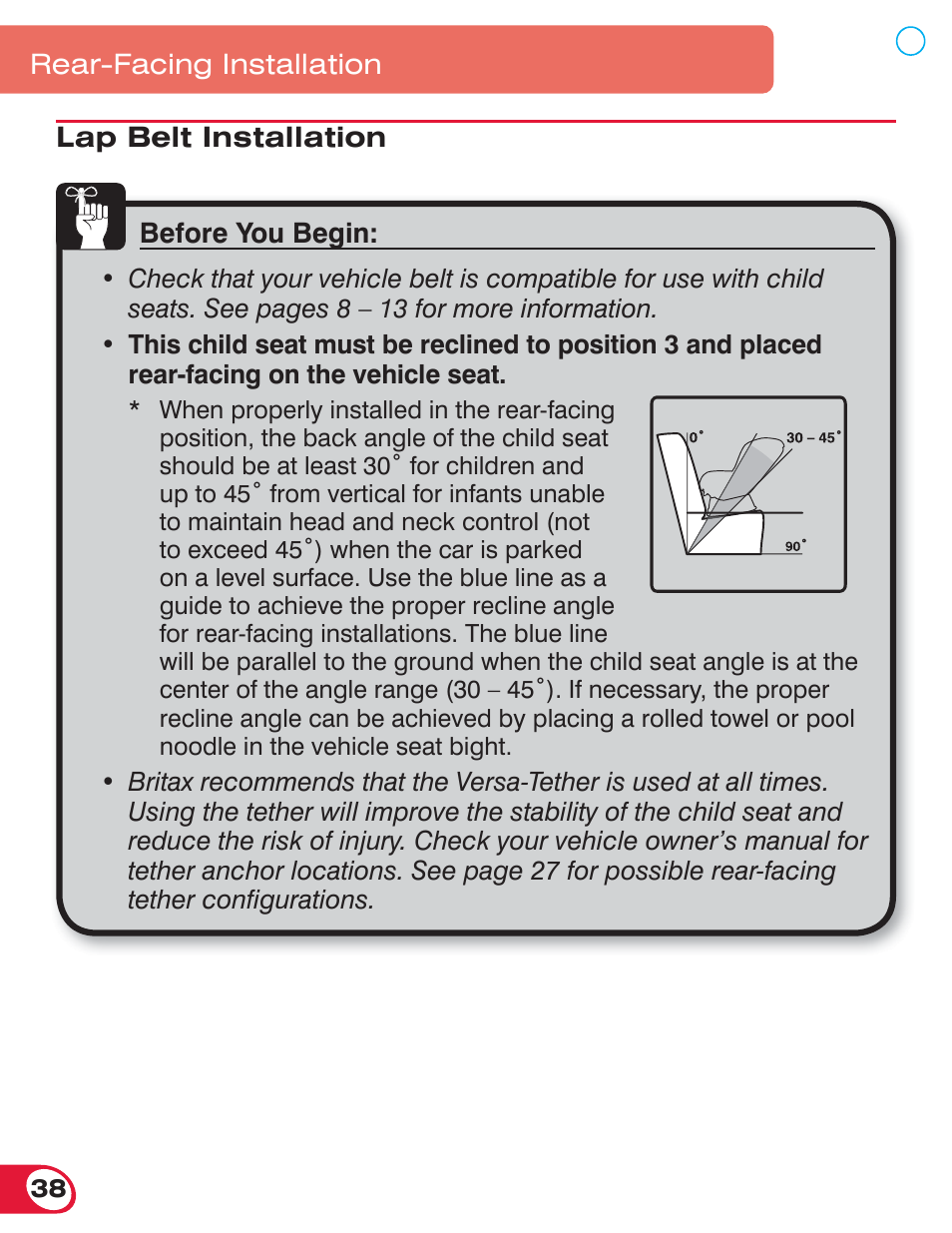 Britax BOULEVARD 70 CS User Manual | Page 40 / 72