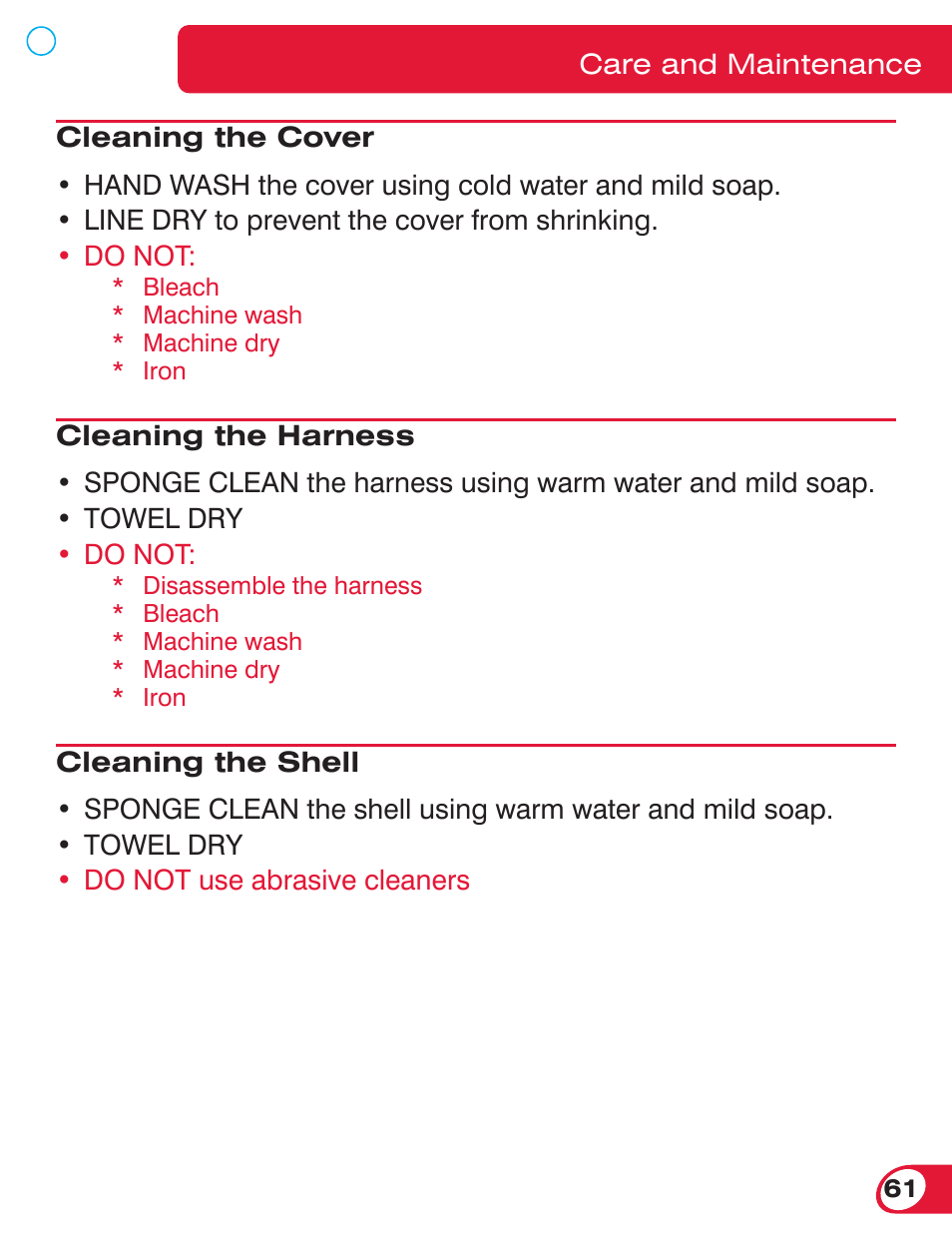 Britax BOULEVARD 70 CS User Manual | Page 63 / 72