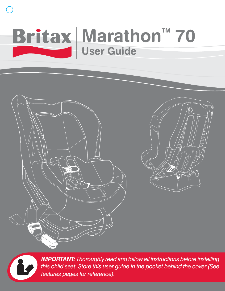 Britax MARATHON 70 User Manual | 70 pages