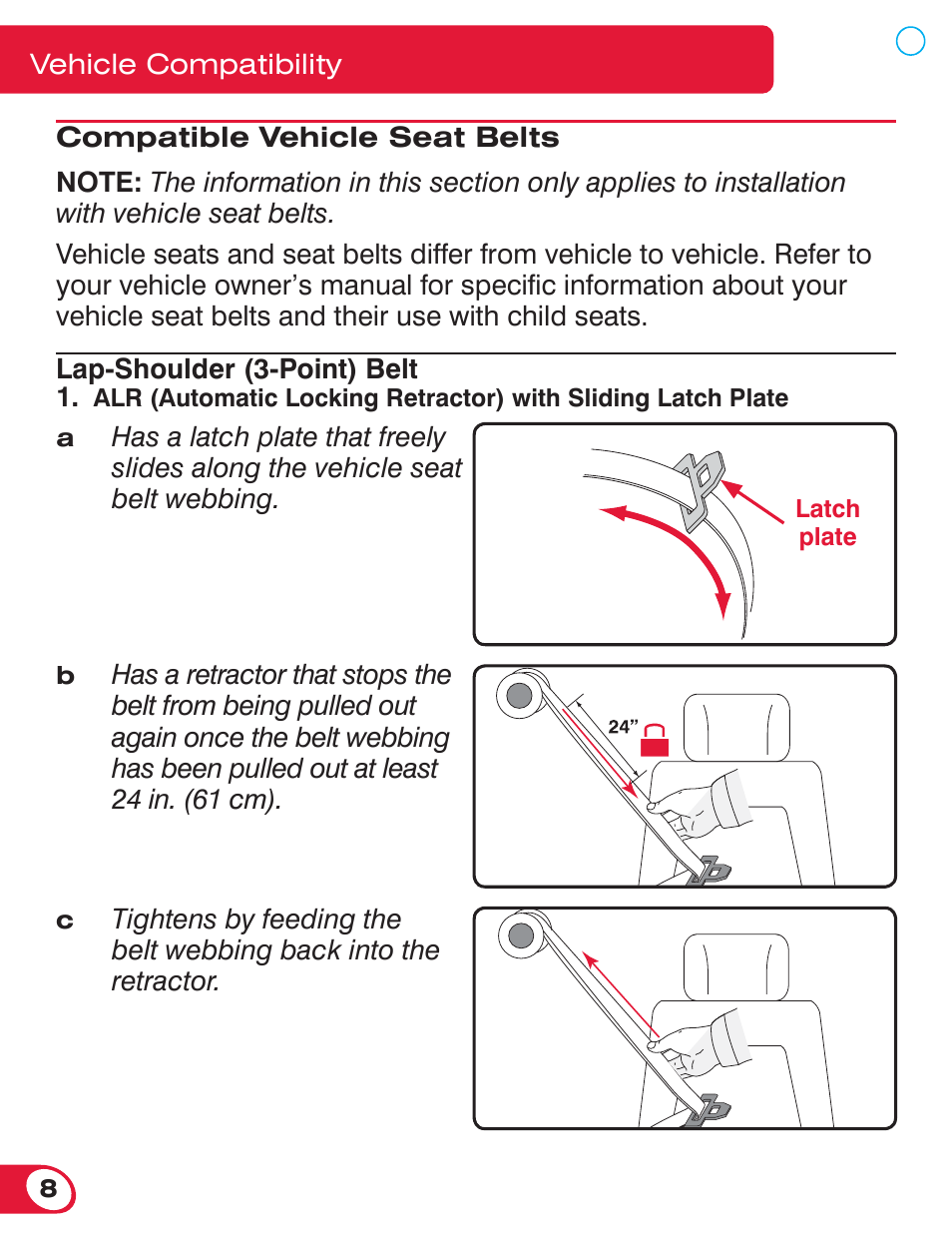 Britax MARATHON 70 User Manual | Page 10 / 70