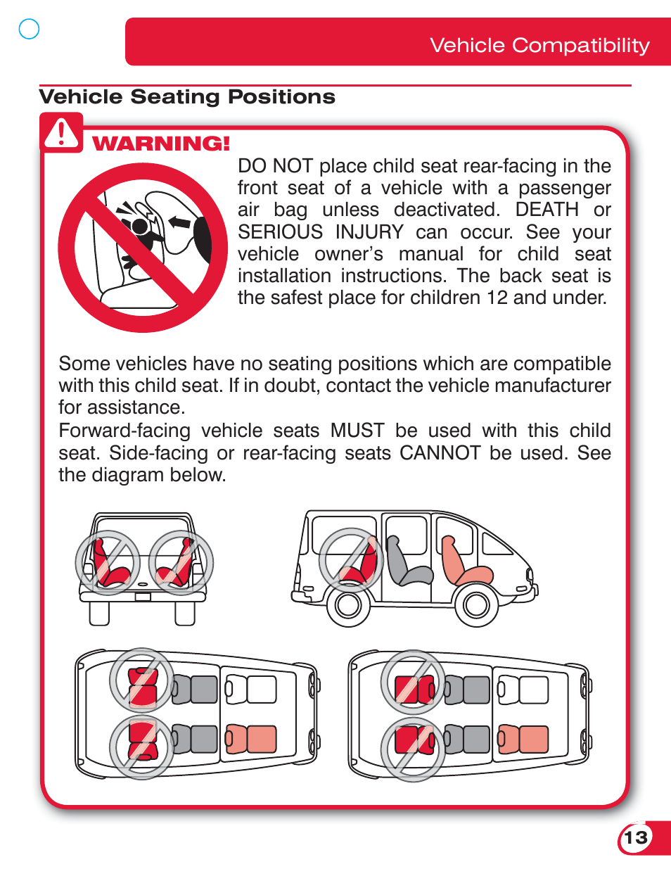 Britax MARATHON 70 User Manual | Page 15 / 70