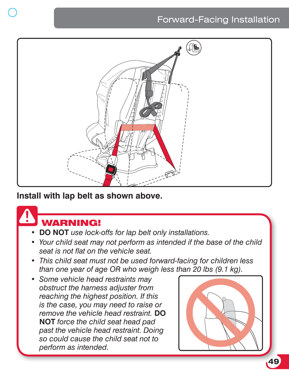 Britax MARATHON 70 User Manual | Page 51 / 70