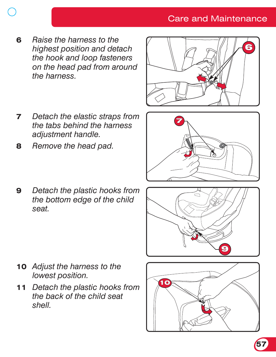 Britax MARATHON 70 User Manual | Page 59 / 70