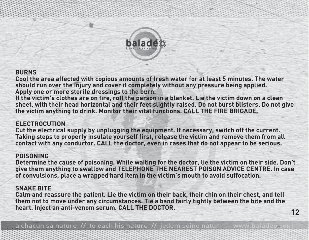 Baladeo PLR714 User Manual | Page 17 / 28