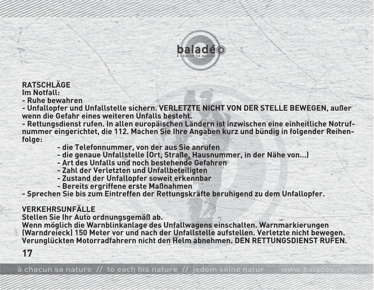 Baladeo PLR714 User Manual | Page 22 / 28