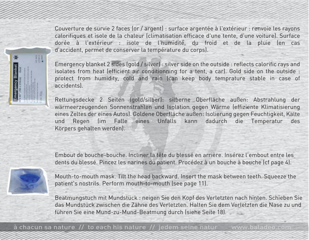 Baladeo PLR714 User Manual | Page 3 / 28