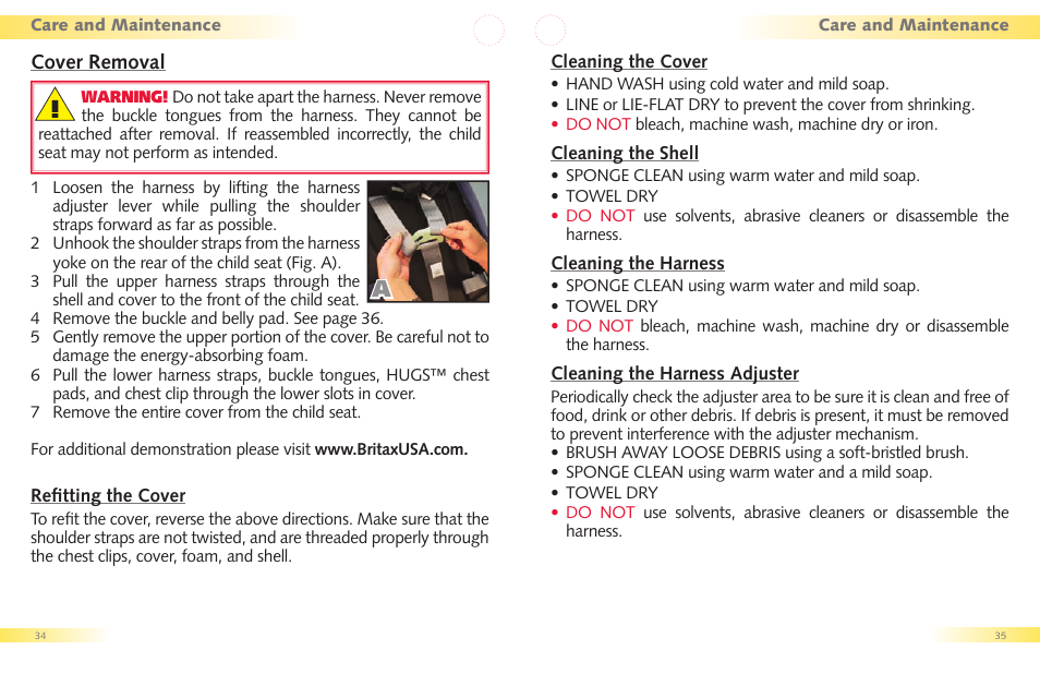 Britax Regent User Manual | Page 19 / 22
