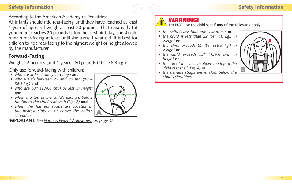 Warning | Britax Regent User Manual | Page 5 / 22