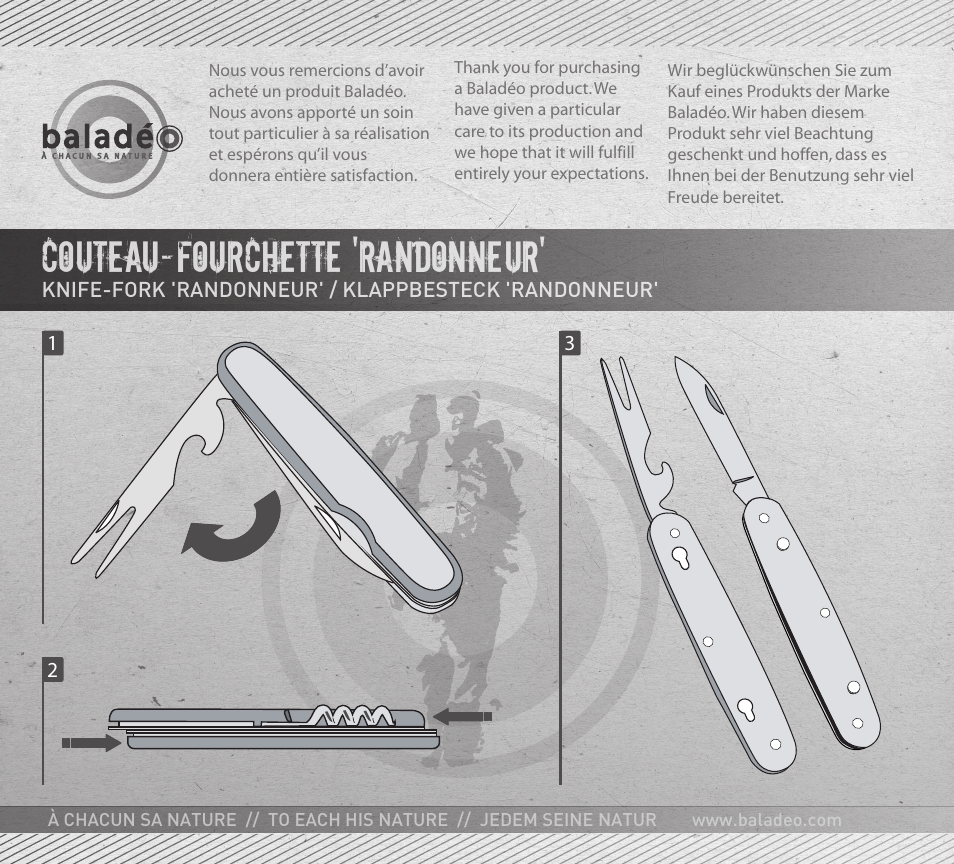 Baladeo ECO015 User Manual | 1 page