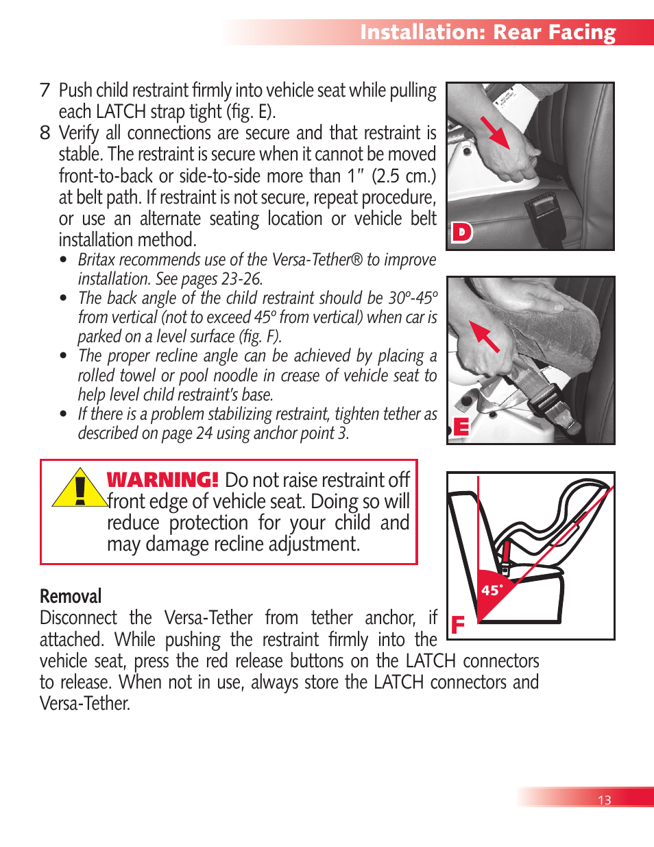 Britax Diplomat User Manual | Page 15 / 42