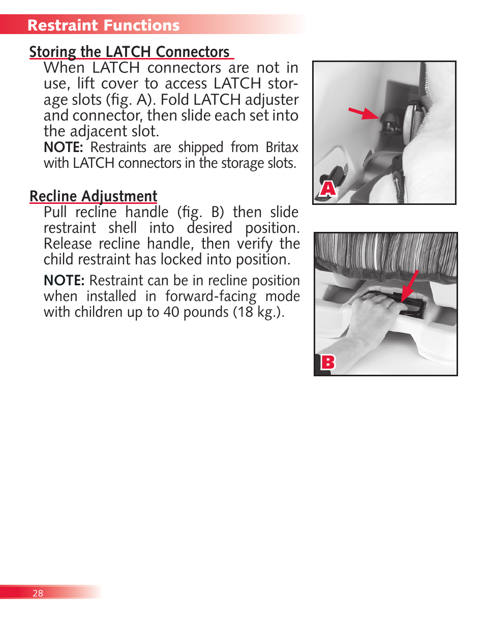 Britax Diplomat User Manual | Page 30 / 42